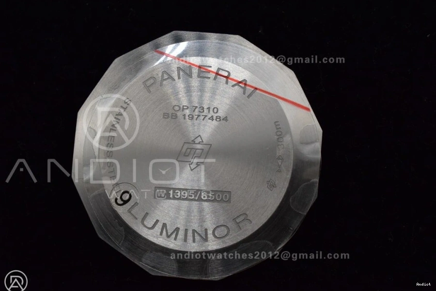 PAM1312 Leather Black Best 1:1 Dial P.9010 SBF Clone on Strap Edition Black 0418